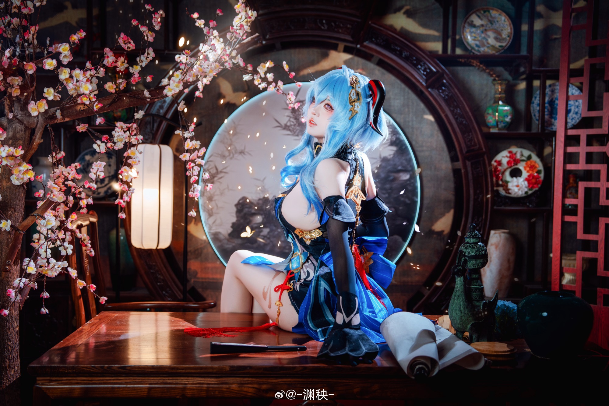 [COSPLAY] 原神 甘雨-玄玉瑶芳cos@-渊秧-