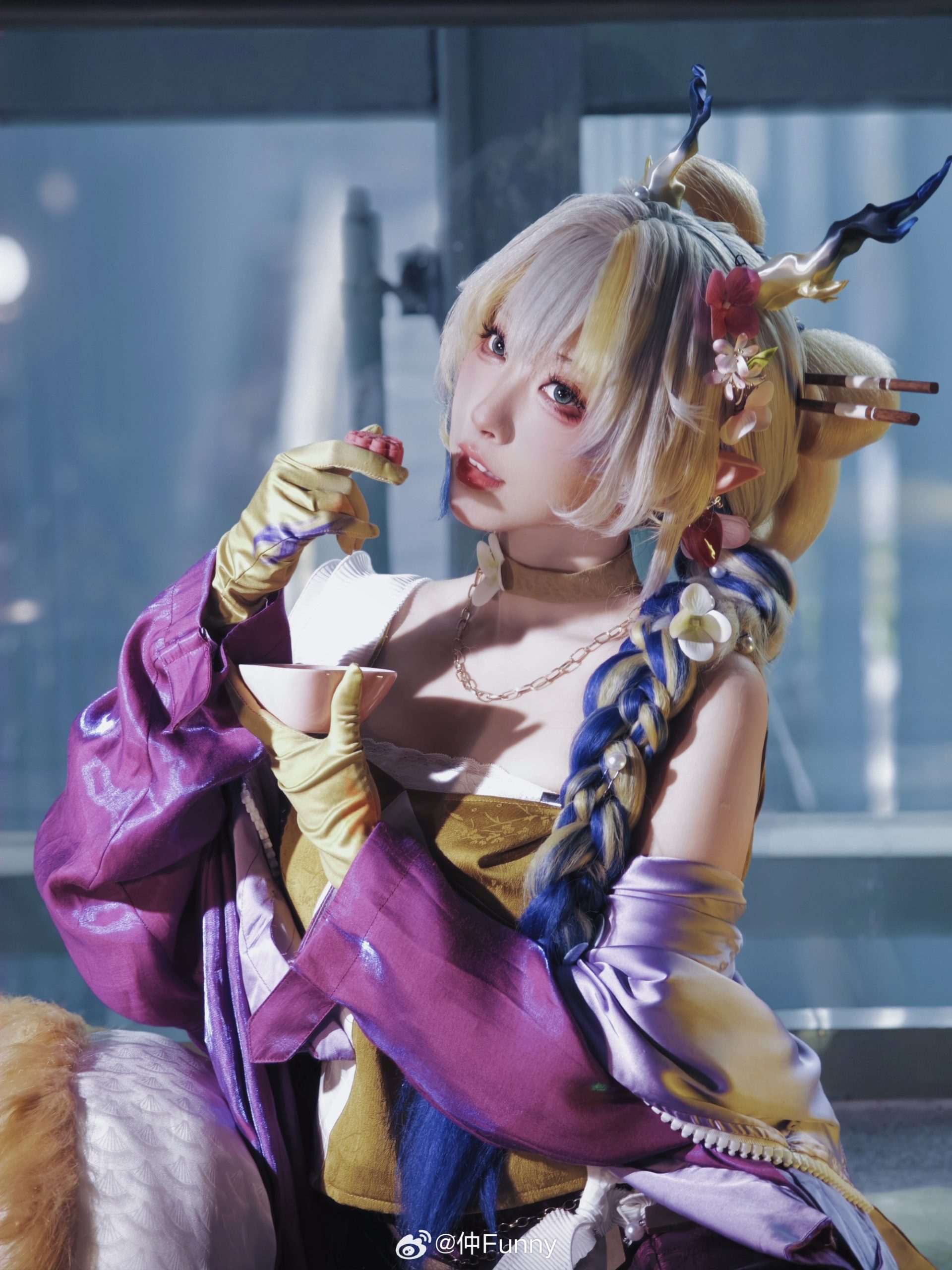 [COSPLAY] 博士，你也想被种到地里去？ 明日方舟 黍_-_春日宴@宮本桜