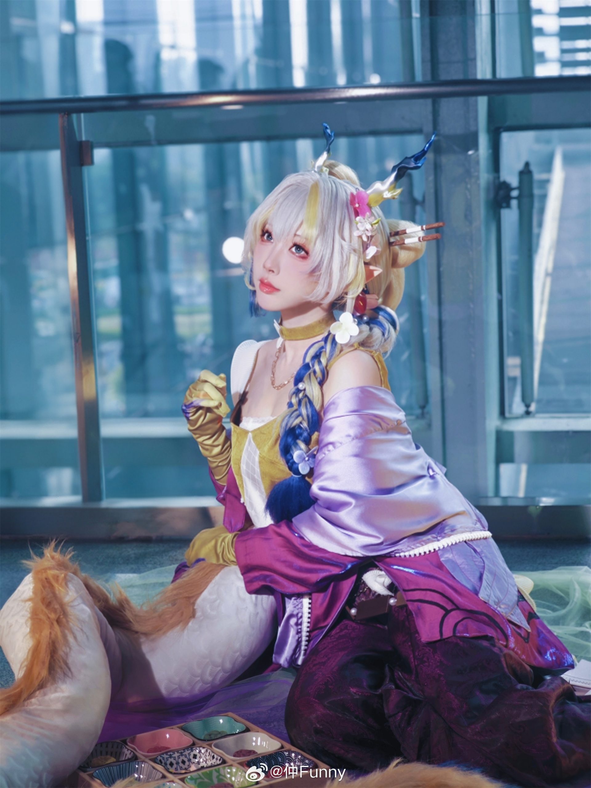 [COSPLAY] 博士，你也想被种到地里去？ 明日方舟 黍_-_春日宴@宮本桜