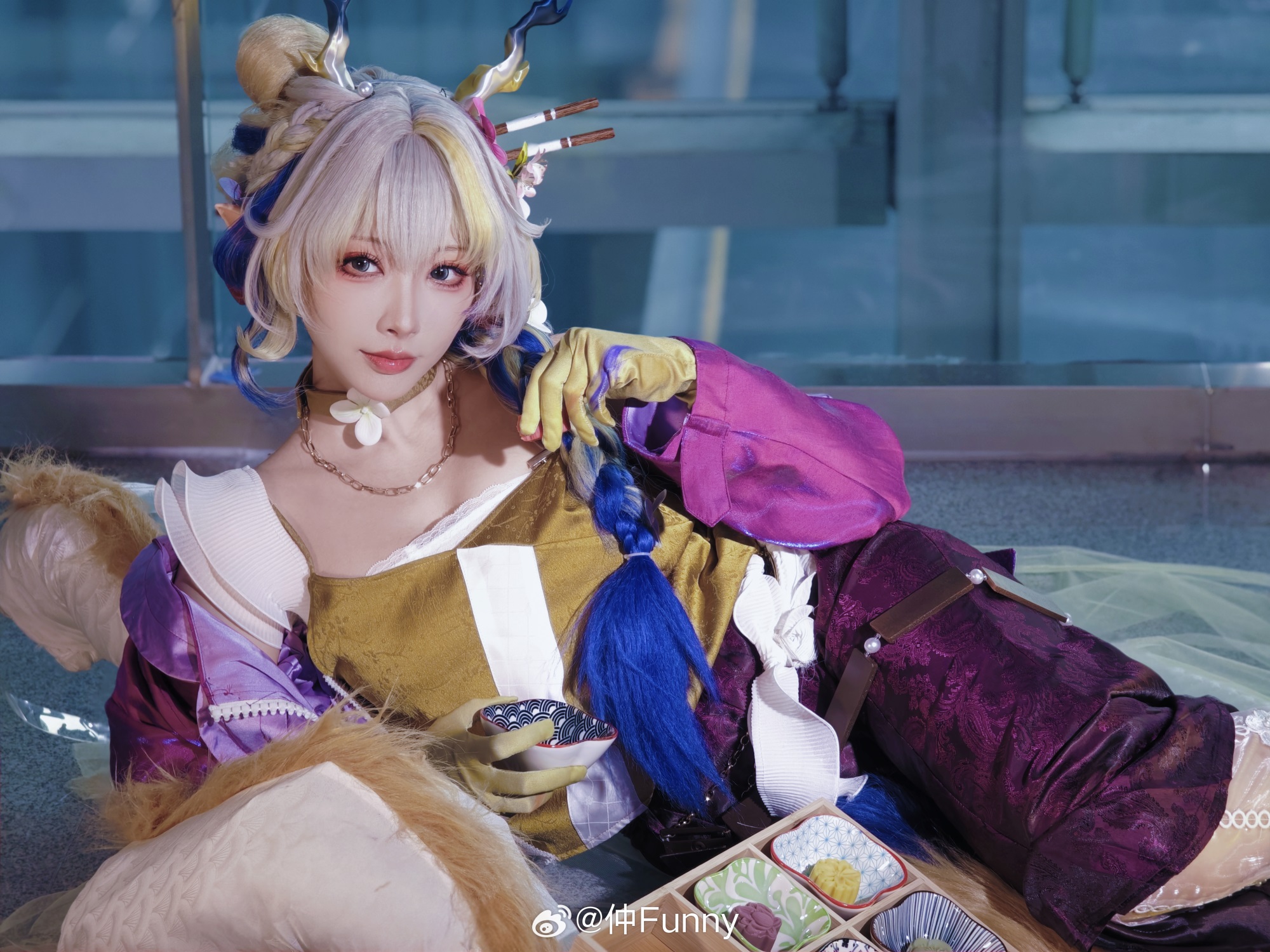 [COSPLAY] 博士，你也想被种到地里去？ 明日方舟 黍_-_春日宴@宮本桜