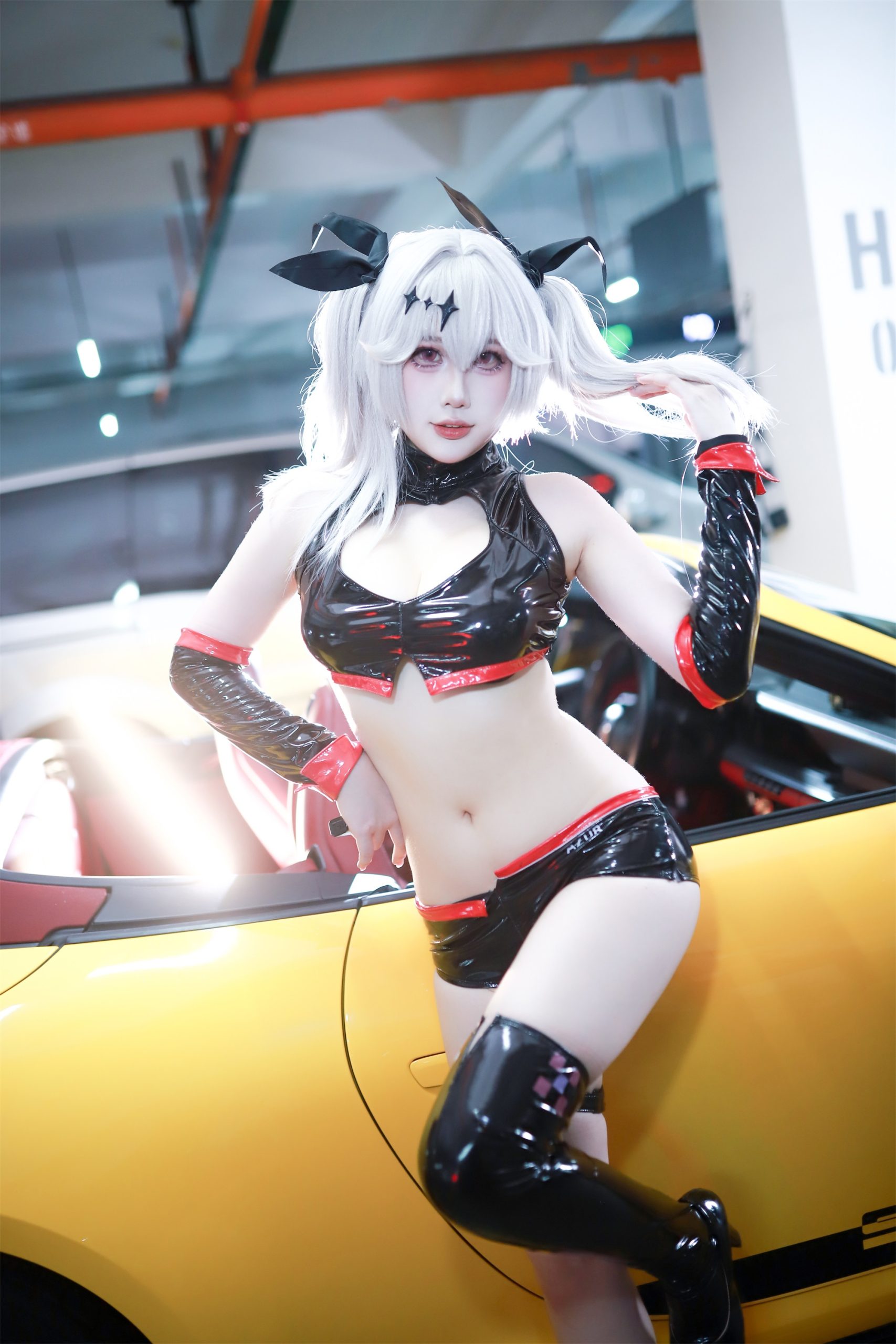 [COSPLAY] 是霞飞赛车娘，不愧是碧蓝航线。@喜茶苍苍子_