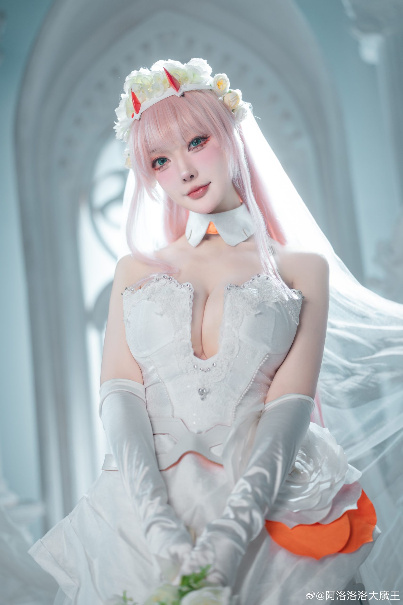 [COSPLAY] Darlinginthefranxx 02花嫁@阿洛洛洛大魔王