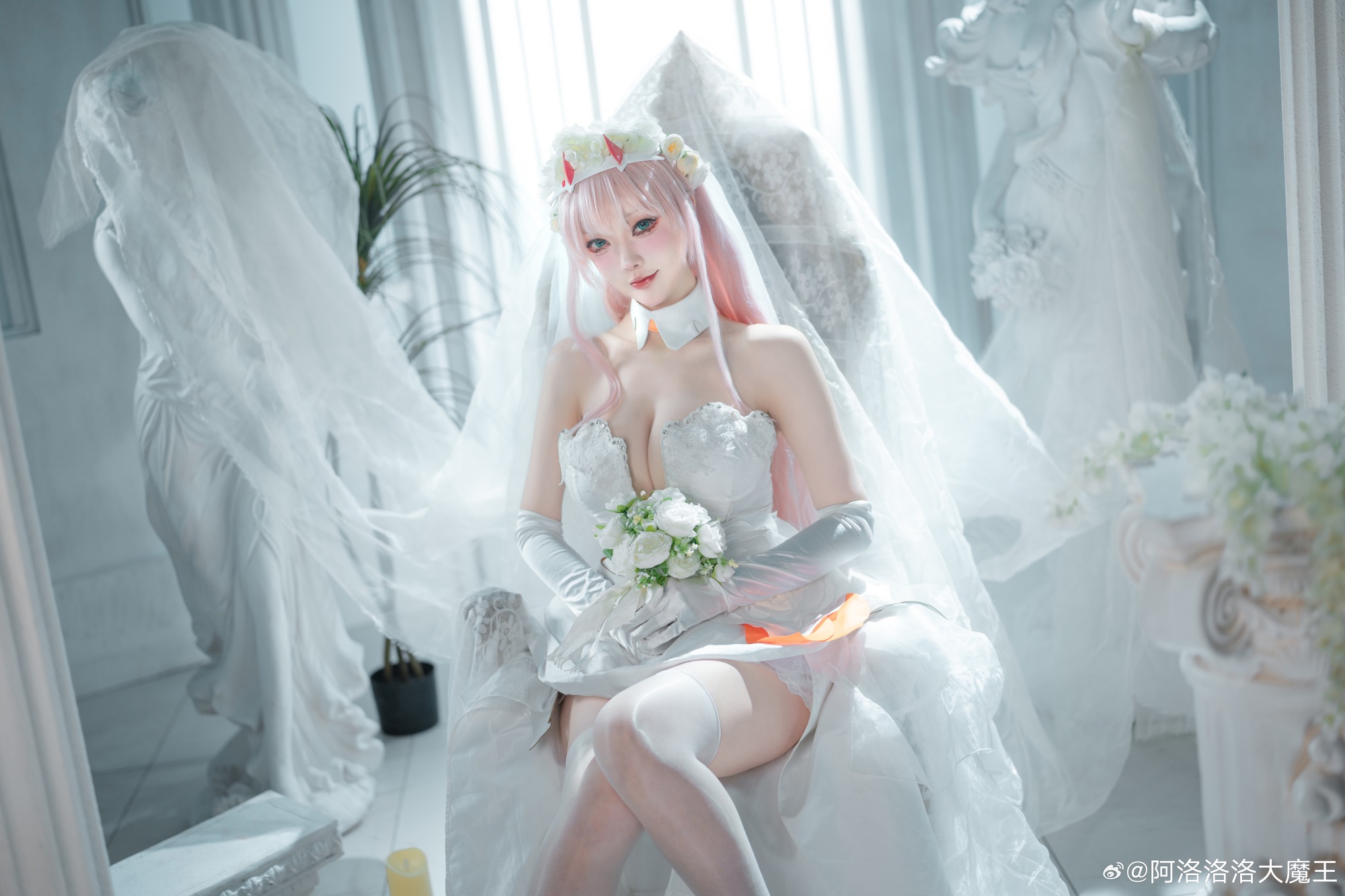 [COSPLAY] Darlinginthefranxx 02花嫁@阿洛洛洛大魔王