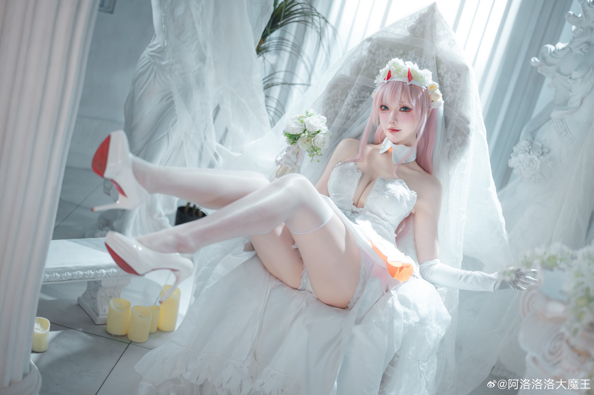 [COSPLAY] Darlinginthefranxx 02花嫁@阿洛洛洛大魔王