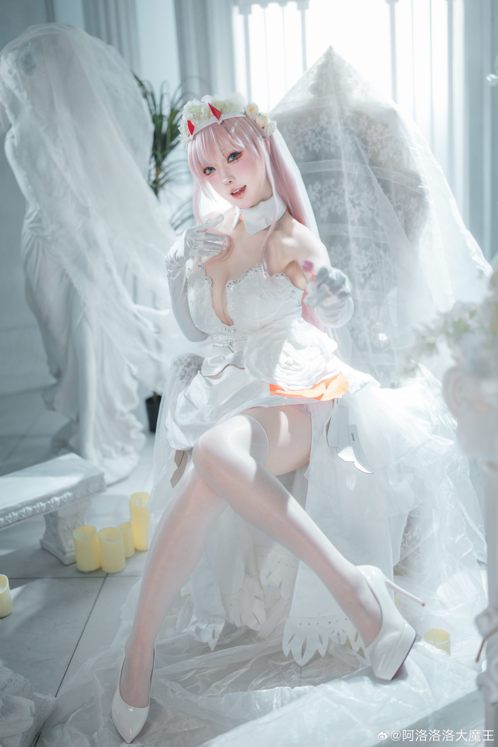 [COSPLAY] Darlinginthefranxx 02花嫁@阿洛洛洛大魔王