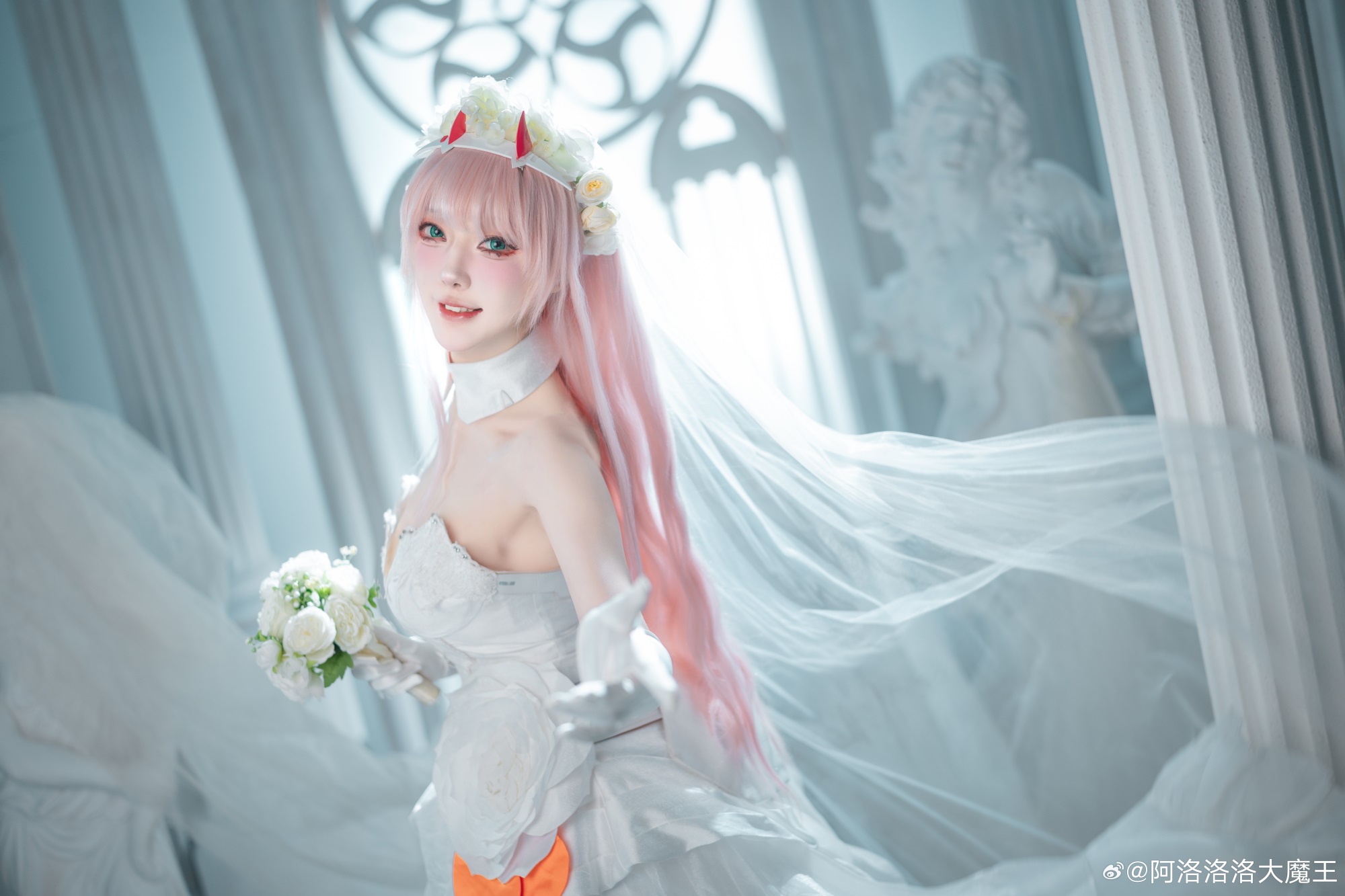 [COSPLAY] Darlinginthefranxx 02花嫁@阿洛洛洛大魔王
