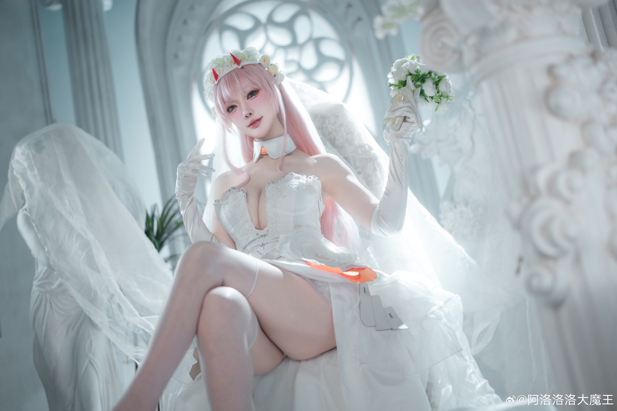 [COSPLAY] Darlinginthefranxx 02花嫁@阿洛洛洛大魔王