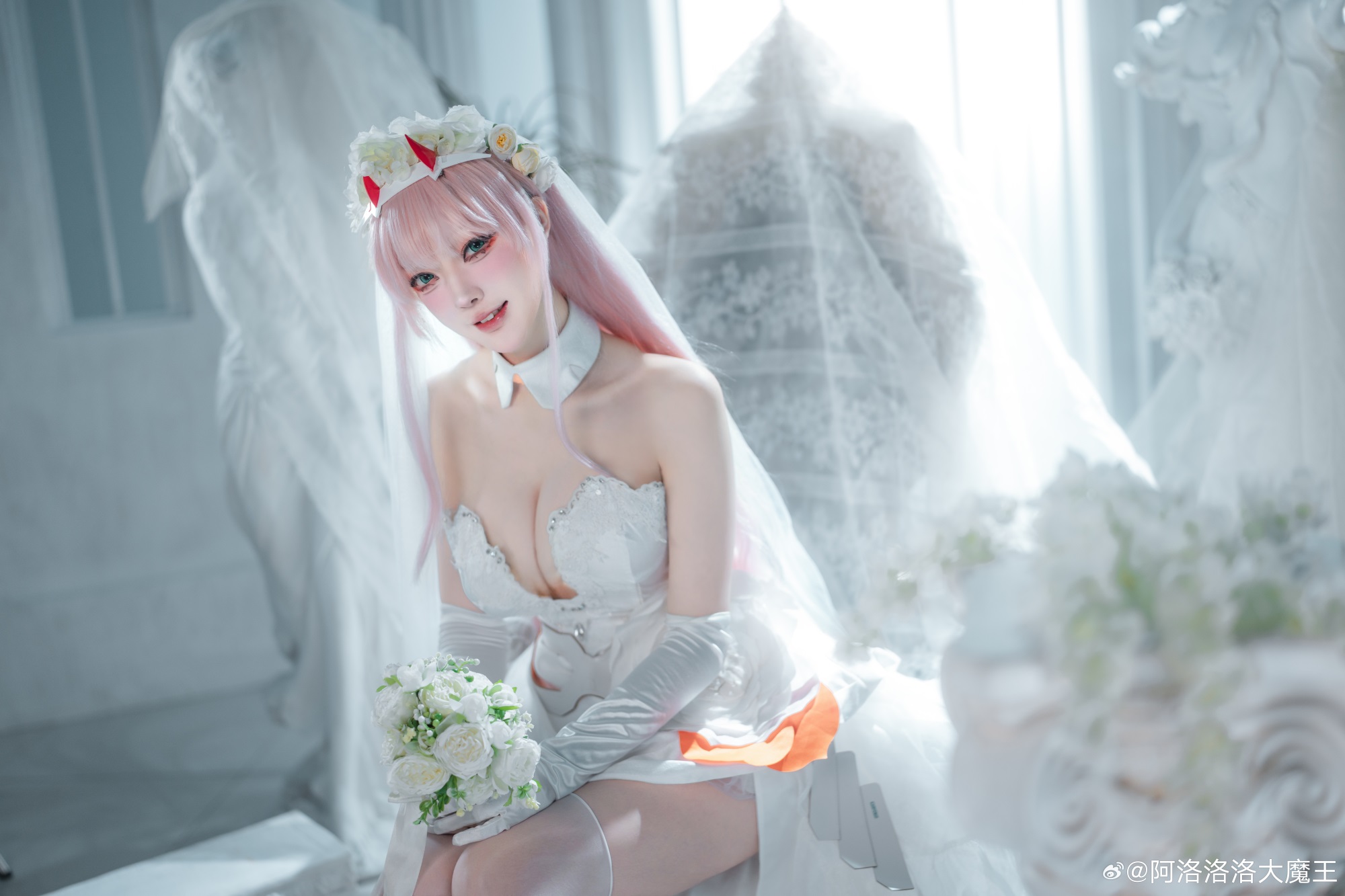 [COSPLAY] Darlinginthefranxx 02花嫁@阿洛洛洛大魔王