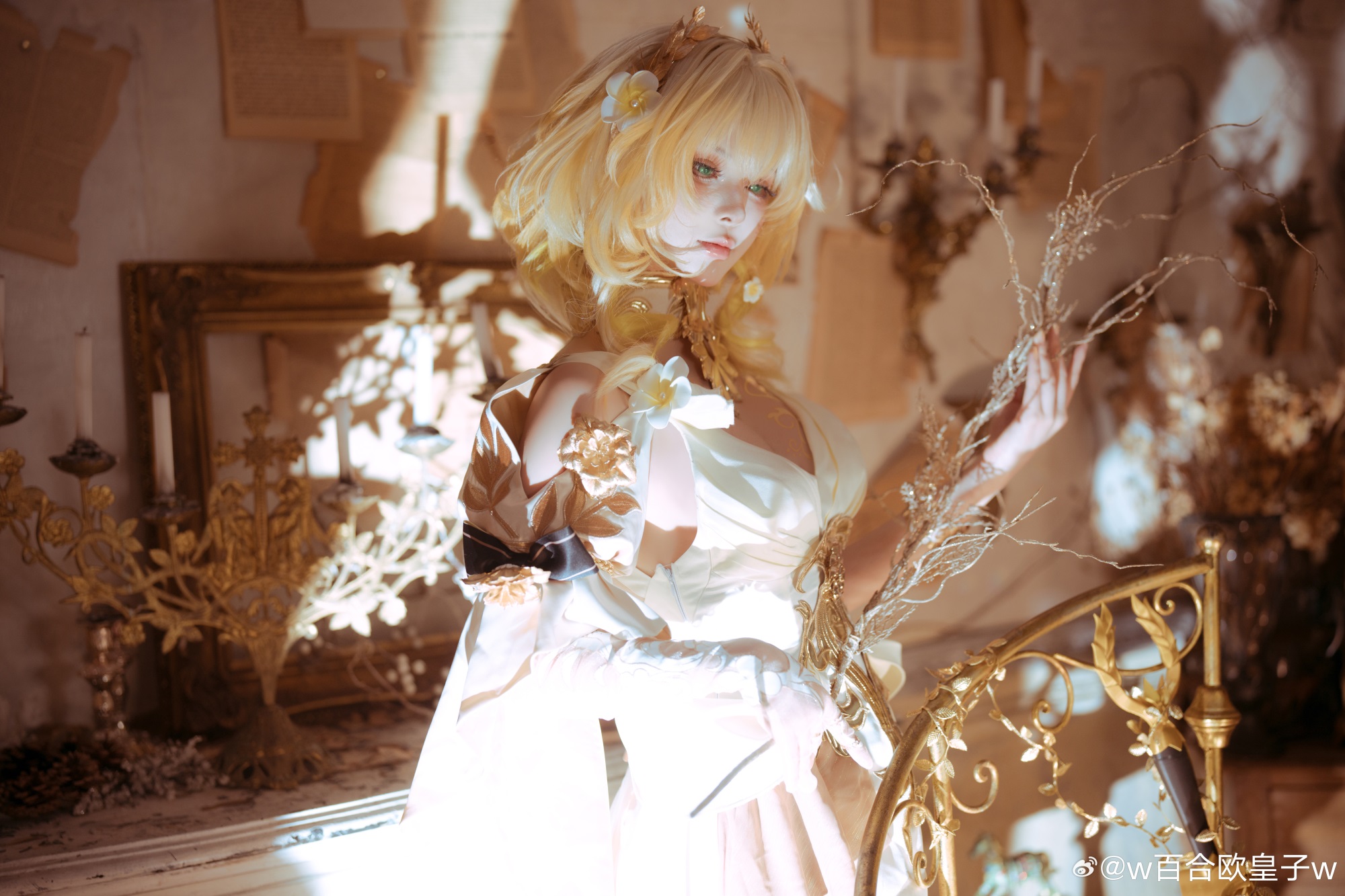 [COSPLAY] 崩坏星穹铁道 阿格莱雅@w百合欧皇子w