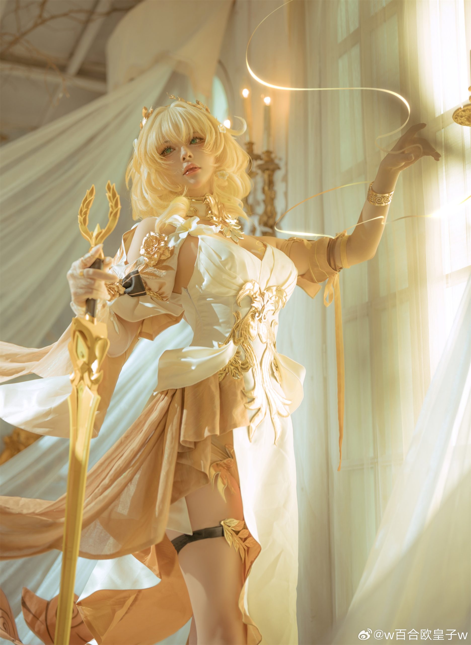 [COSPLAY] 崩坏星穹铁道 阿格莱雅@w百合欧皇子w
