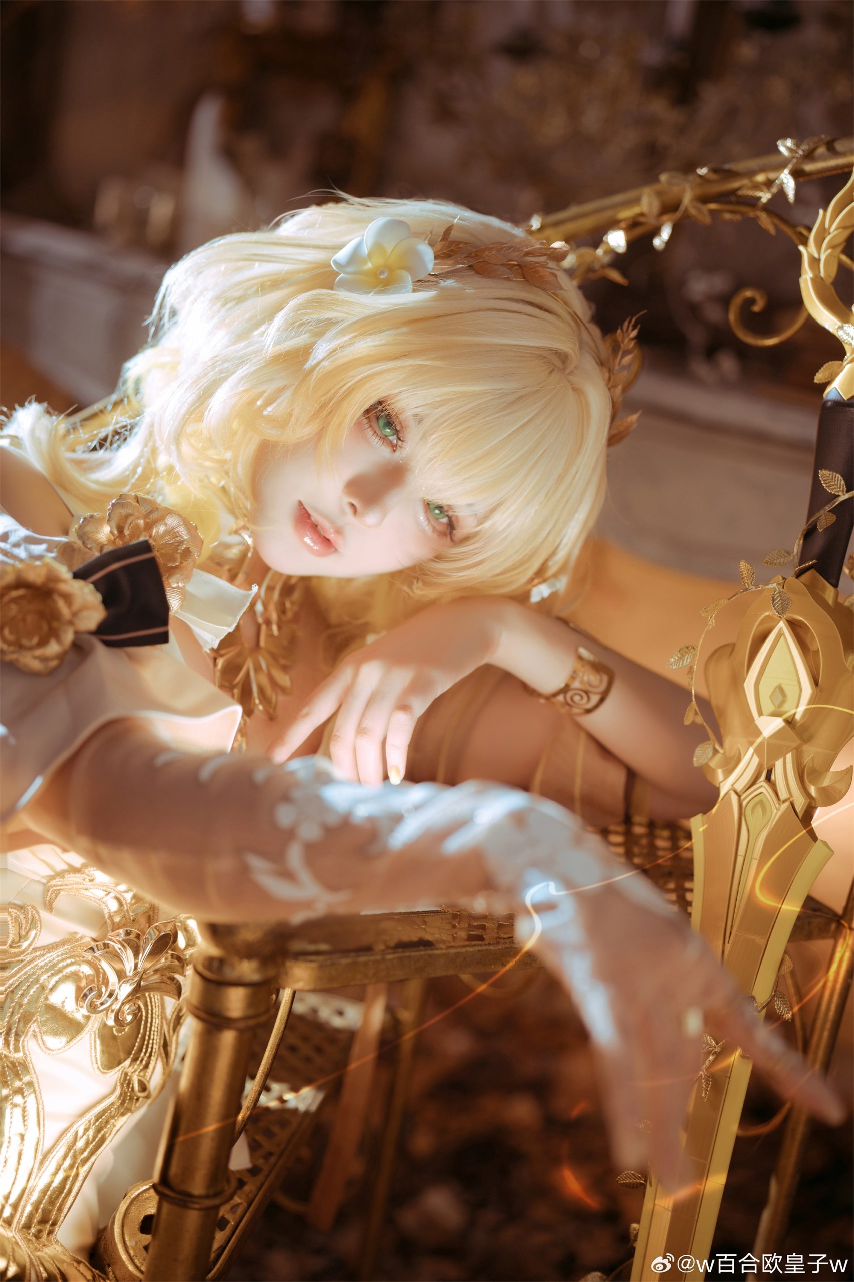 [COSPLAY] 崩坏星穹铁道 阿格莱雅@w百合欧皇子w