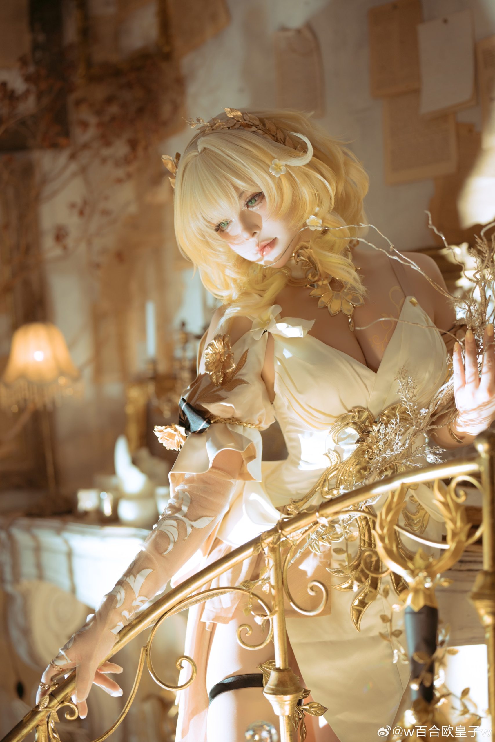 [COSPLAY] 崩坏星穹铁道 阿格莱雅@w百合欧皇子w