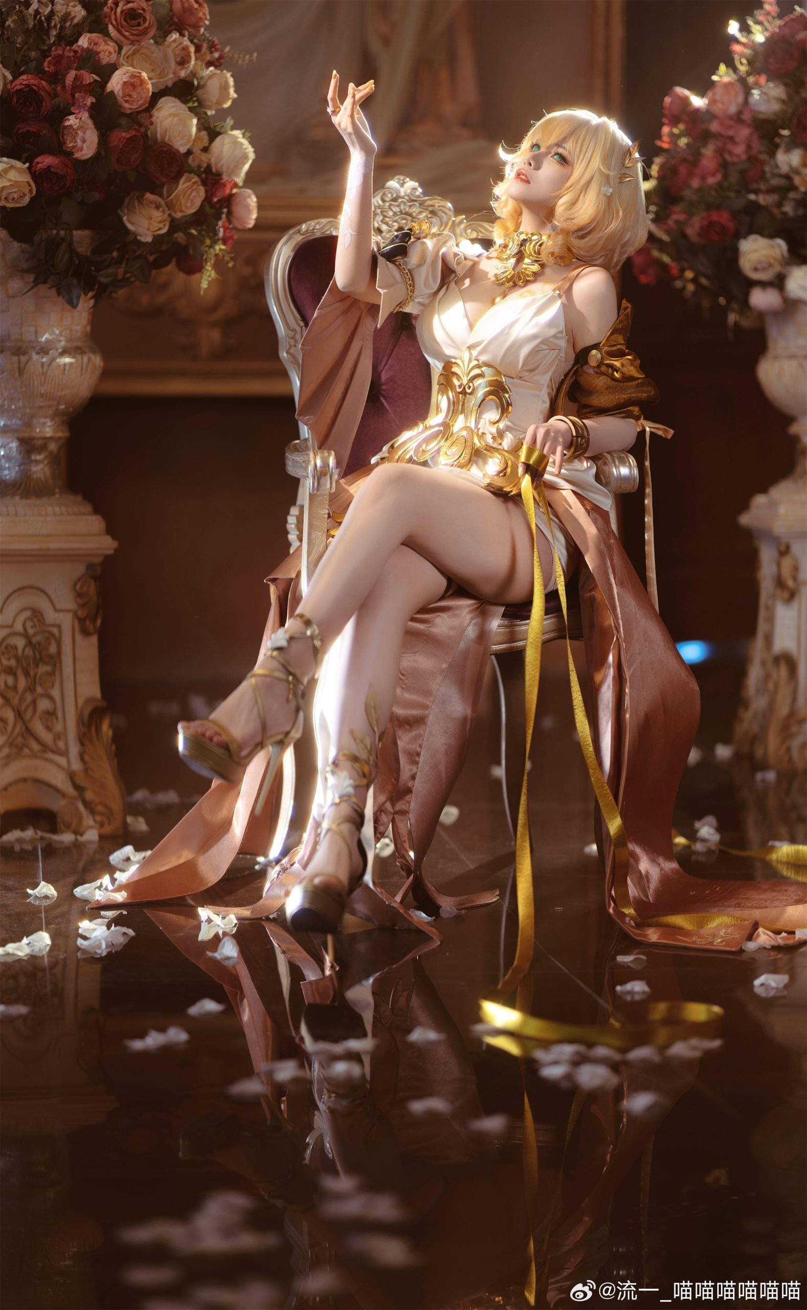 [COSPLAY] 崩坏星穹铁道 阿格莱雅@流一 喵喵喵喵喵喵