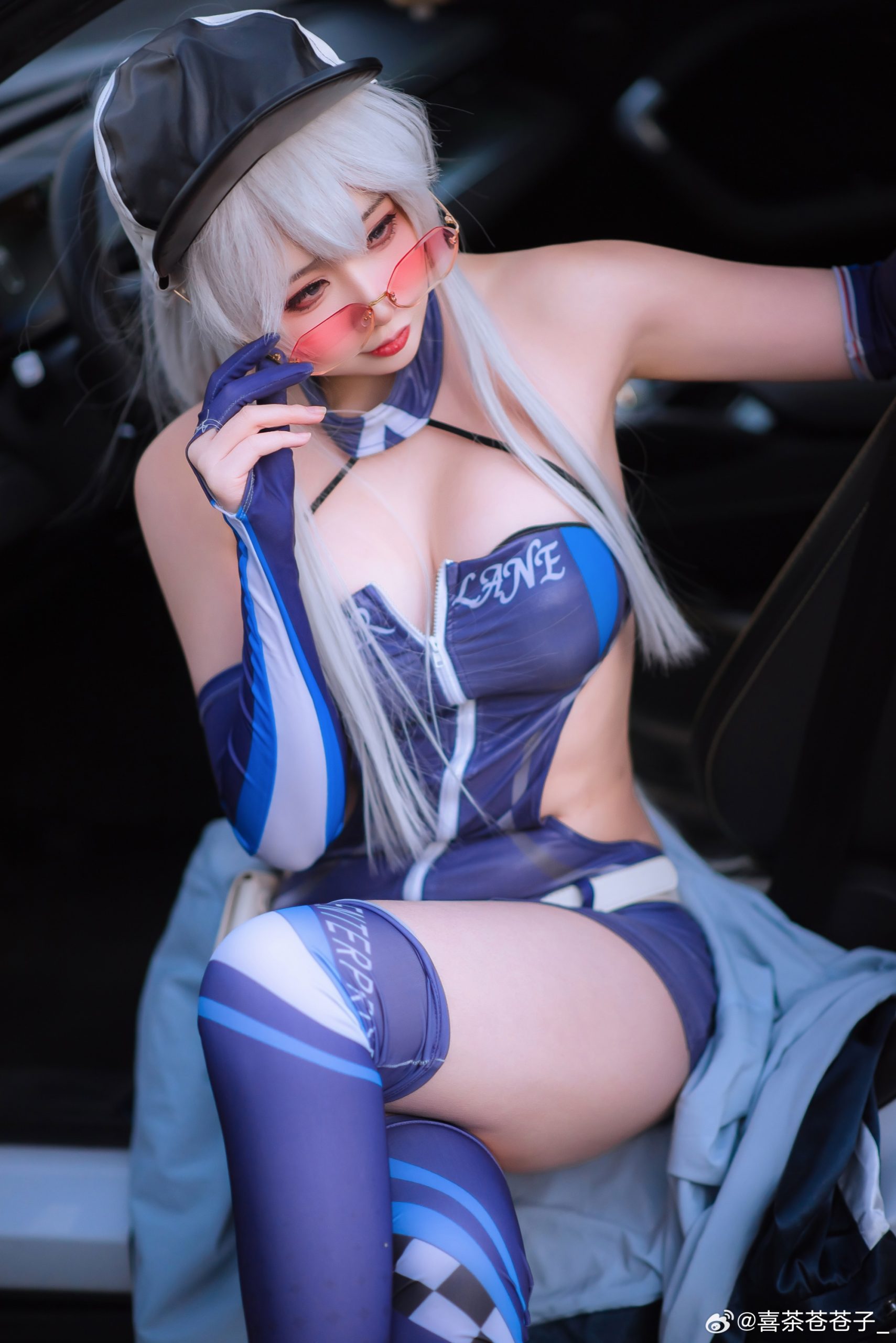 [COSPLAY] 碧蓝航线 企业赛车@喜茶苍苍子_