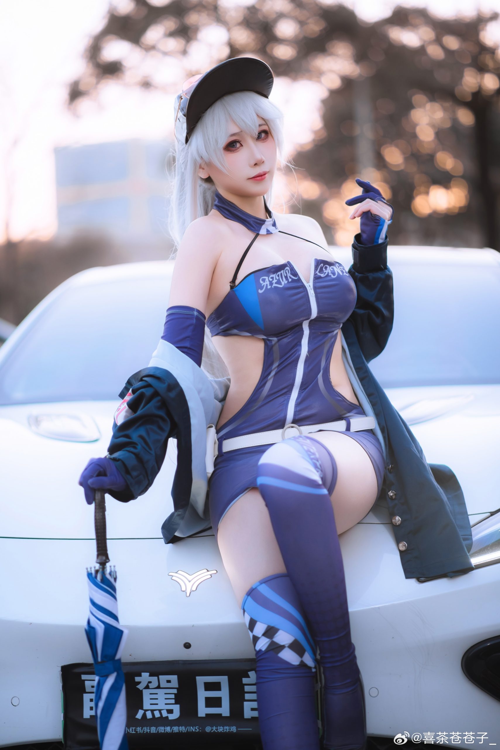 [COSPLAY] 碧蓝航线 企业赛车@喜茶苍苍子_