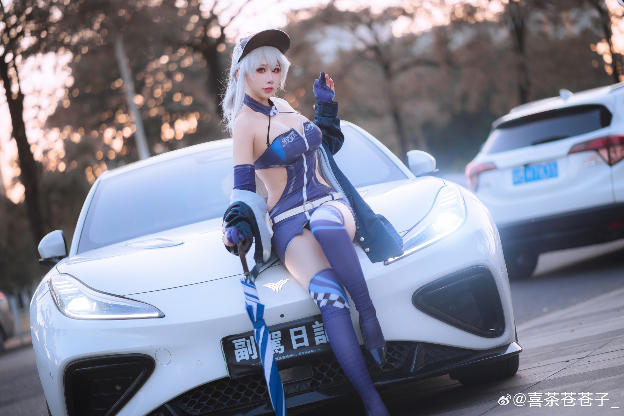 [COSPLAY] 碧蓝航线 企业赛车@喜茶苍苍子_