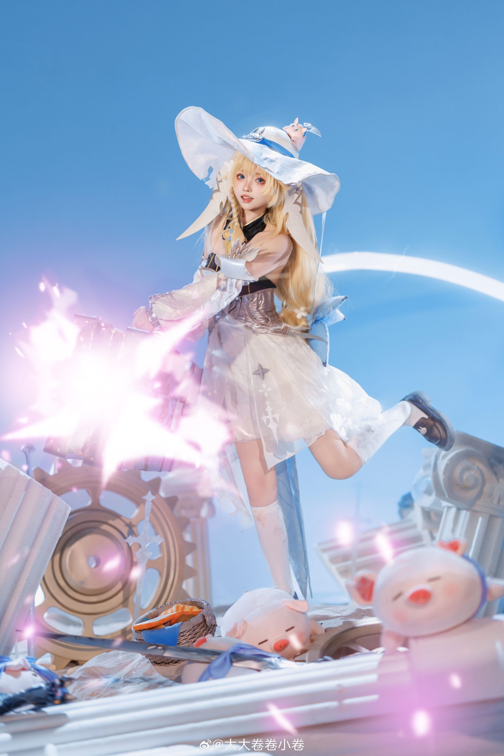 [COSPLAY] 吃饱饱吧大家！要和榛子一起出发咯！ 二重螺旋松露与榛子@大大卷卷小卷
