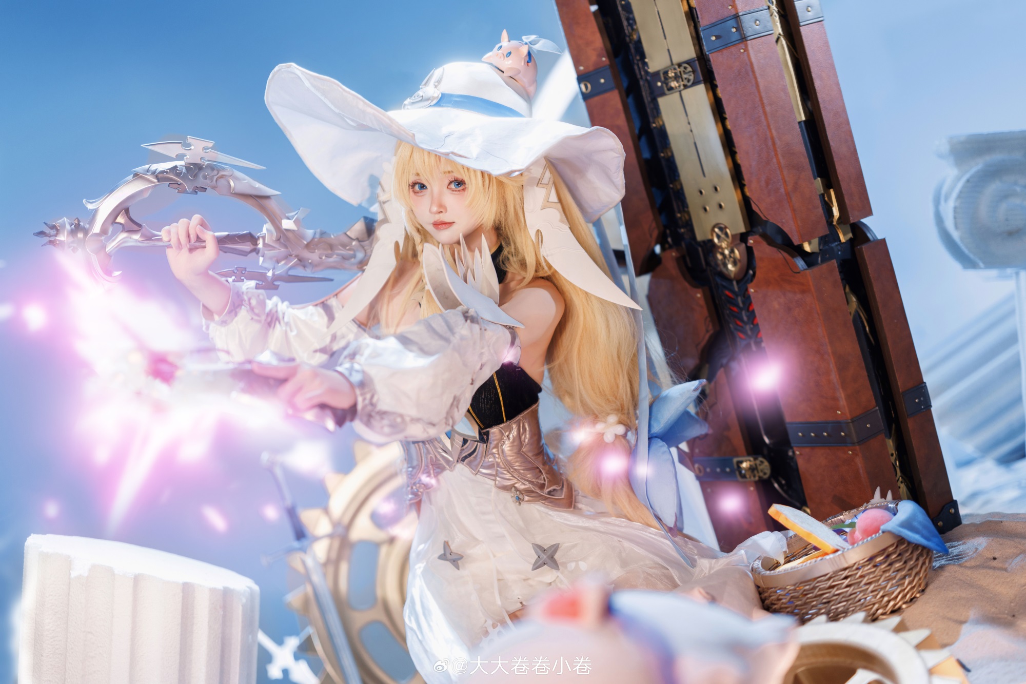 [COSPLAY] 吃饱饱吧大家！要和榛子一起出发咯！ 二重螺旋松露与榛子@大大卷卷小卷