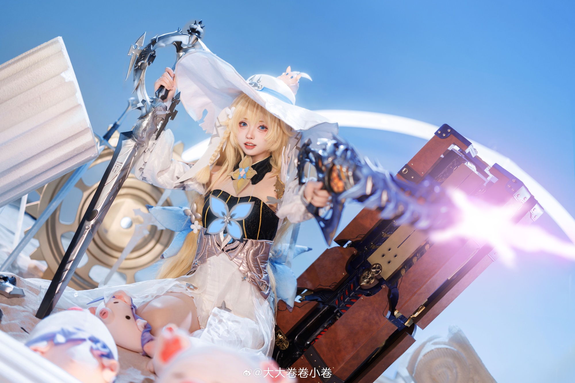 [COSPLAY] 吃饱饱吧大家！要和榛子一起出发咯！ 二重螺旋松露与榛子@大大卷卷小卷