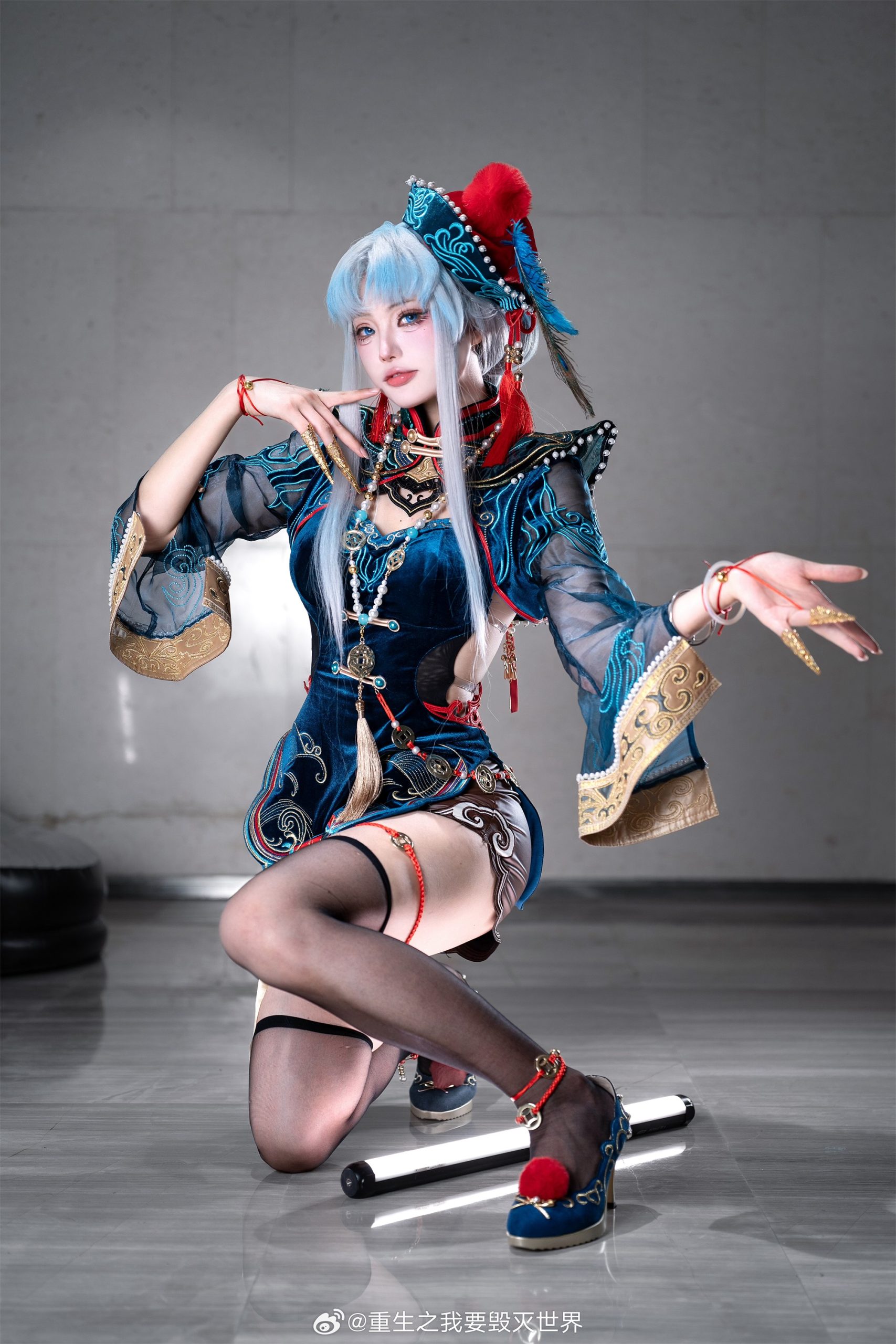 [COSPLAY] 道长，让我咬你一口会如何呢~ 永劫无间 玉玲珑@重生之我要毁灭世界