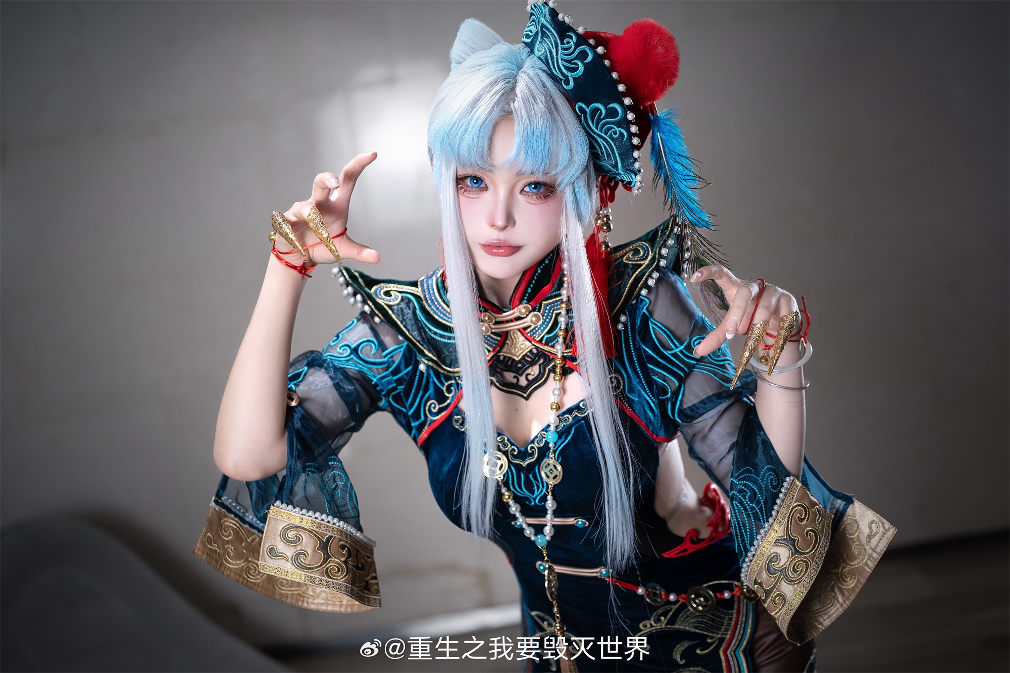 [COSPLAY] 道长，让我咬你一口会如何呢~ 永劫无间 玉玲珑@重生之我要毁灭世界