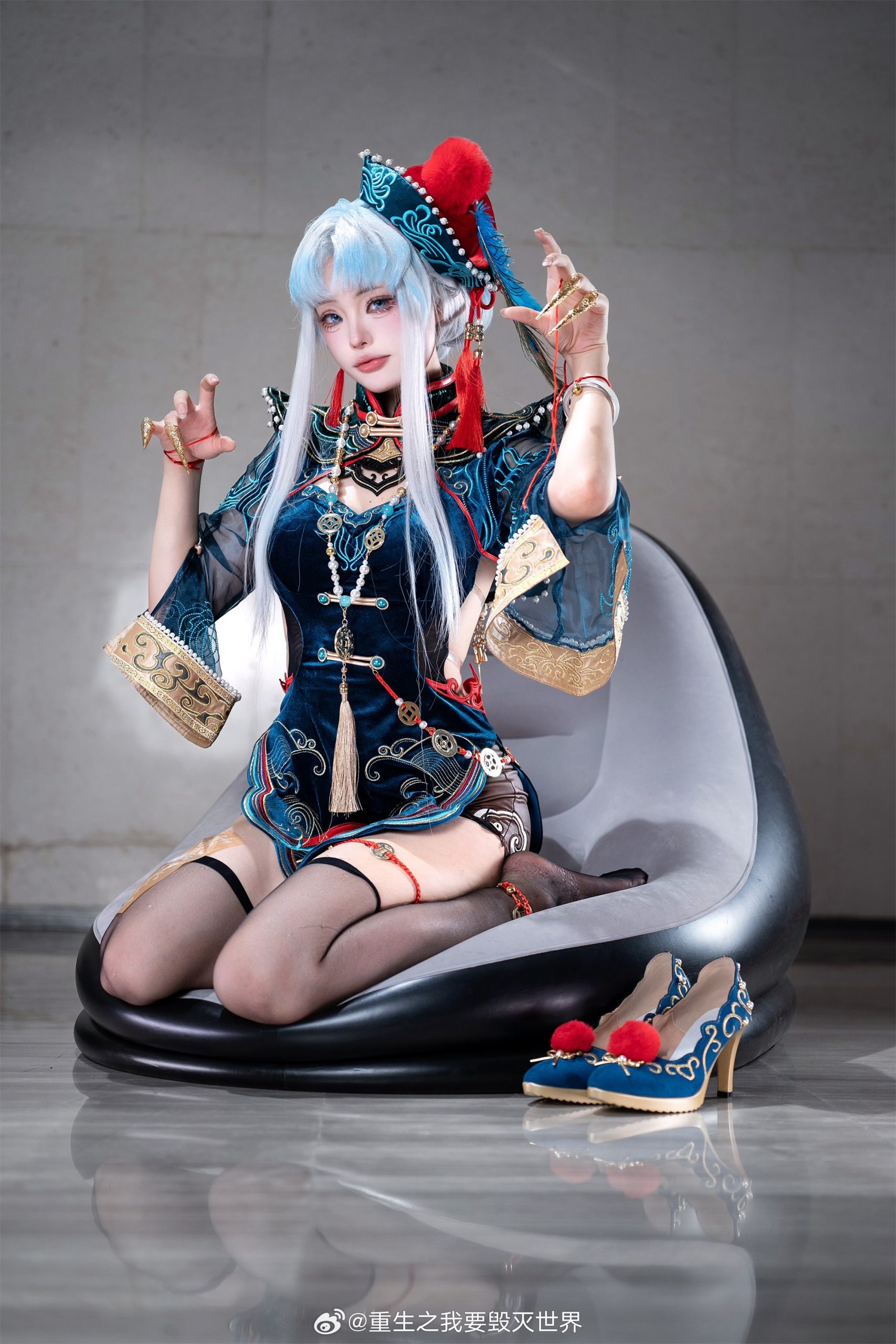 [COSPLAY] 道长，让我咬你一口会如何呢~ 永劫无间 玉玲珑@重生之我要毁灭世界