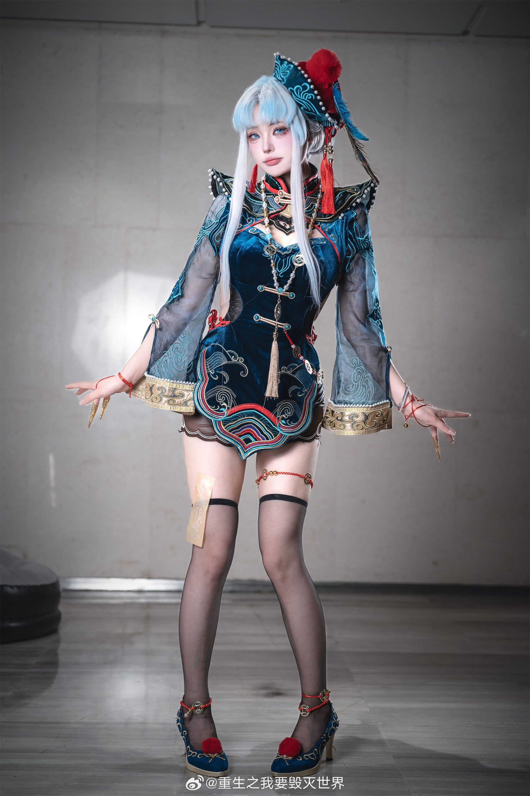 [COSPLAY] 道长，让我咬你一口会如何呢~ 永劫无间 玉玲珑@重生之我要毁灭世界