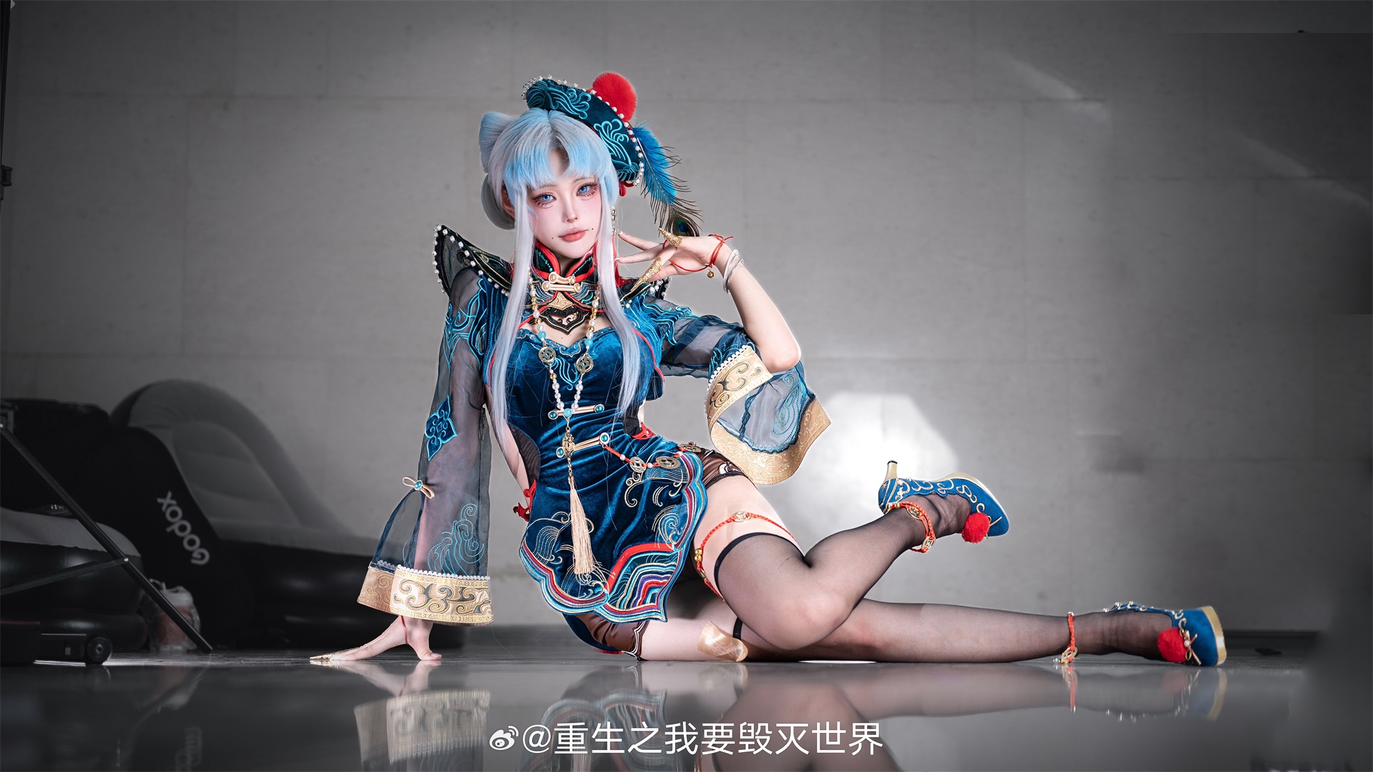 [COSPLAY] 道长，让我咬你一口会如何呢~ 永劫无间 玉玲珑@重生之我要毁灭世界
