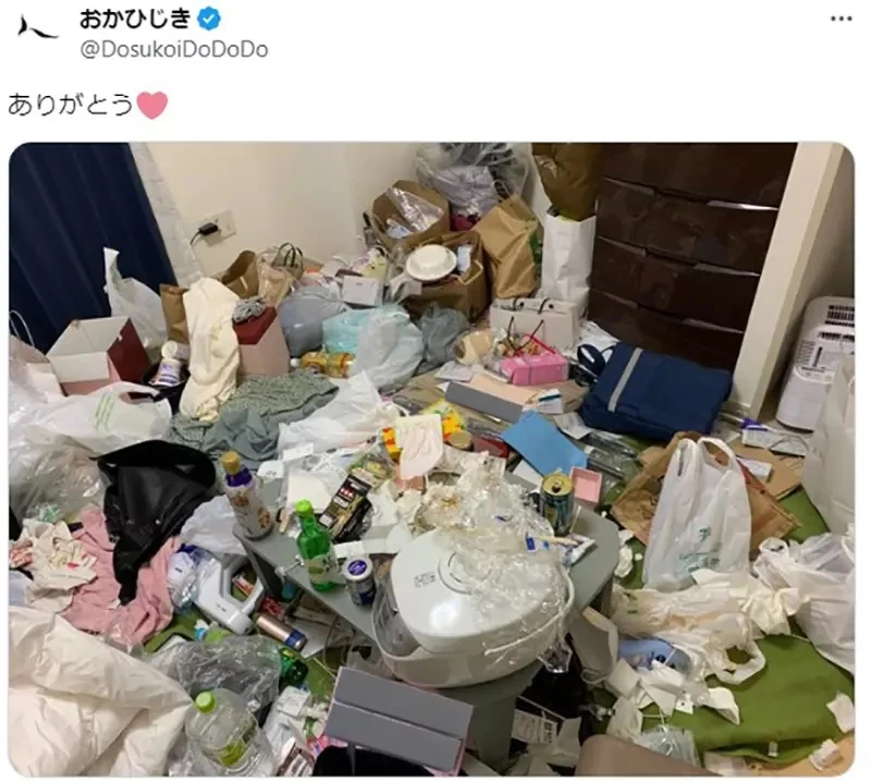 《房间脏乱的女生很姓感》日本网友发表特殊癖好 女性网友都来分享自己的骯脏房间了