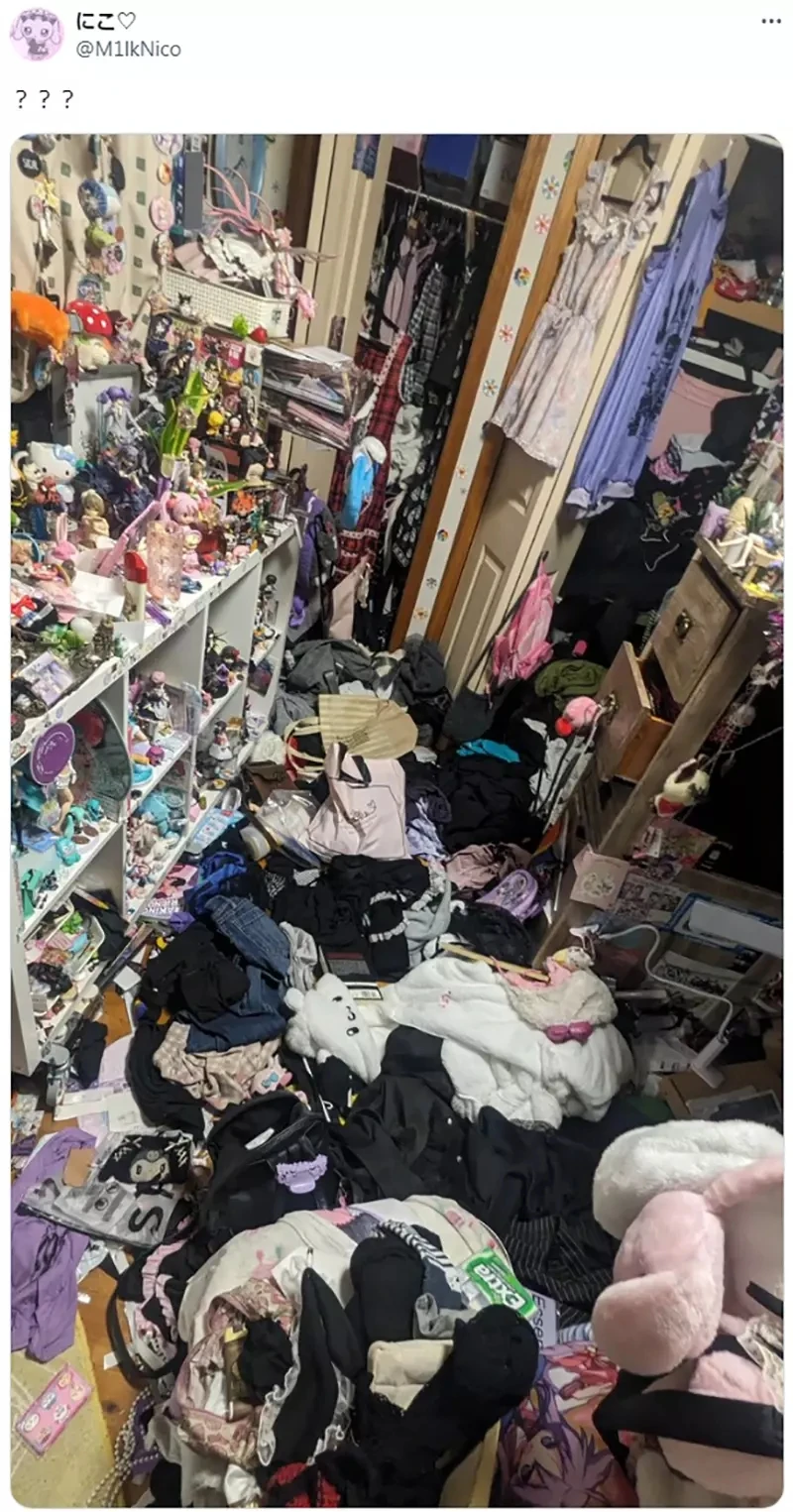 《房间脏乱的女生很姓感》日本网友发表特殊癖好 女性网友都来分享自己的骯脏房间了