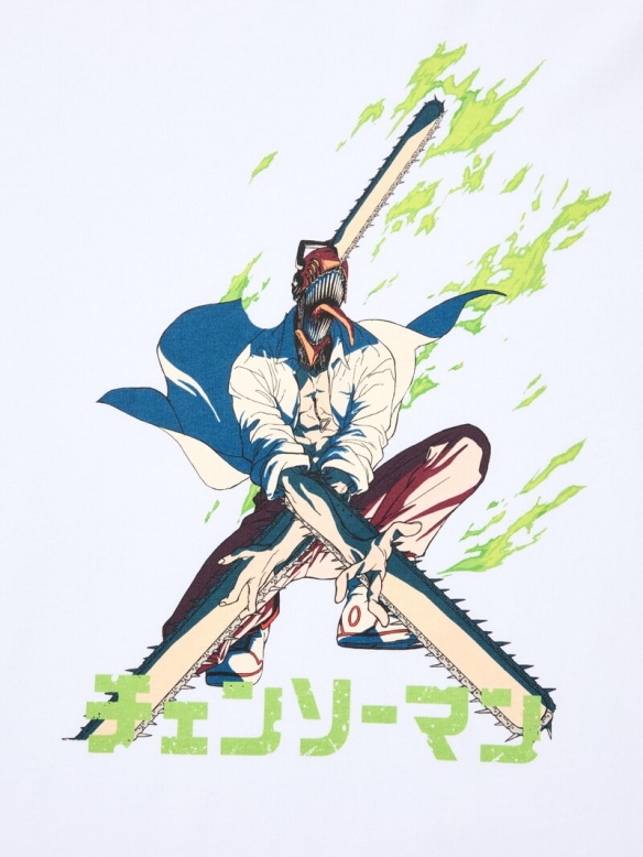 剧场版动画9月上映！优衣库将推出《链锯人》联名T恤